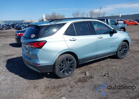 2022 Chevrolet Equinox Awd Rs from USA, damaged, VIN 2GNAXWEV0N6129532